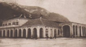 La stazione di Susa nel 1900